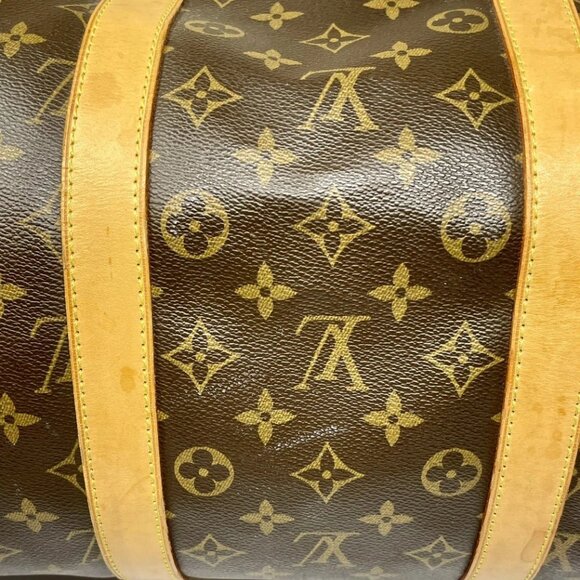 LOUIS VUITTON KEEPALL BANDOULIÈRE 55 - MONOGRAM - Picture 10 of 12